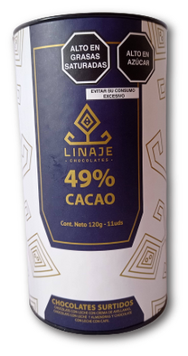 Bombones Chocolate Linaje Lata 120g - 15 und