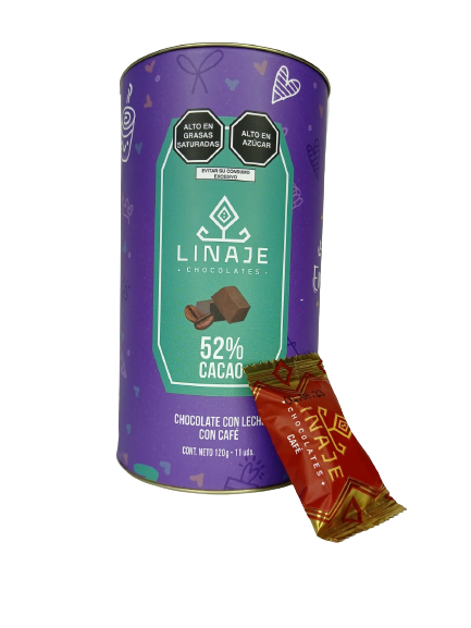 Bombones Chocolate Linaje Lata 120g - 15 und