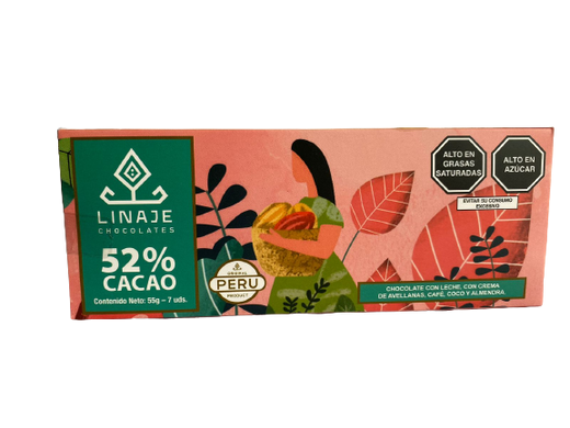 Bombones Chocolate Linaje Estuche Rentangular 55g - 7 und