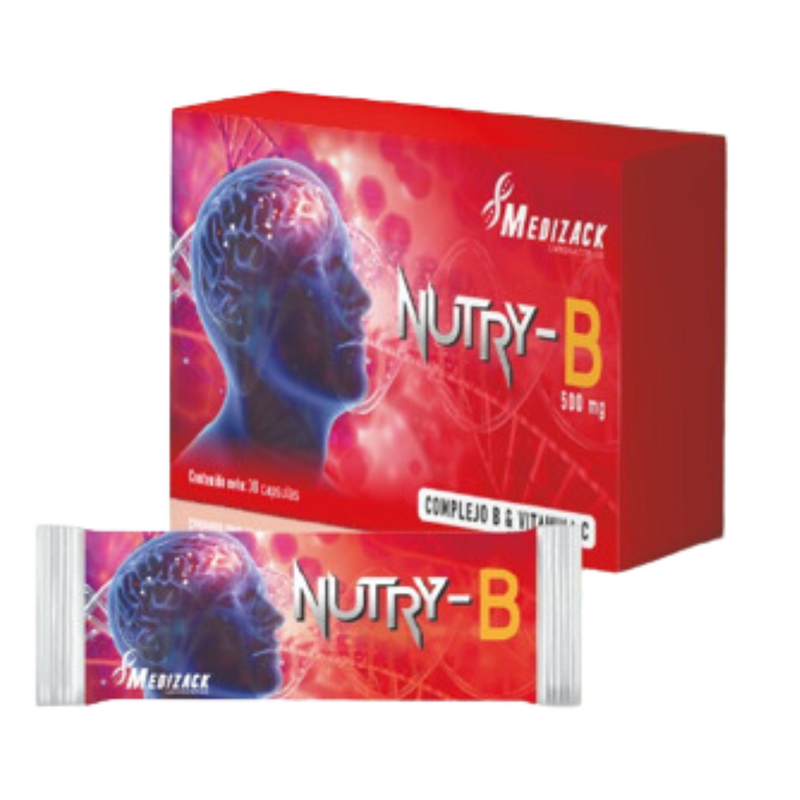 Nutry B (Complejo B + Graviola y Plátano) Medizack 30 sachets x 5gr