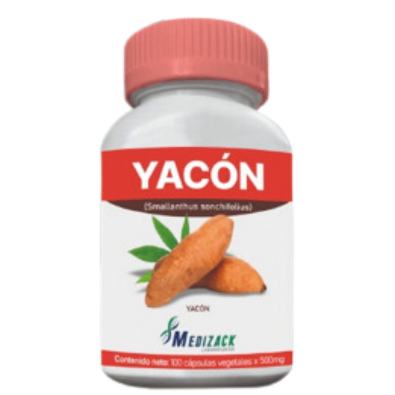 Yacon  Medizack Pomo x 100 cap