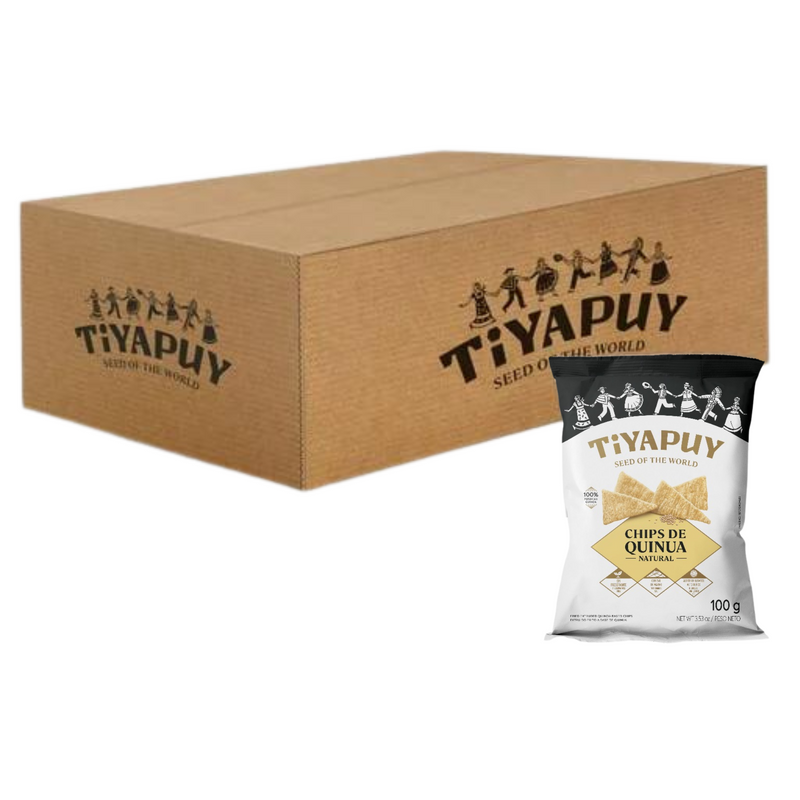 Chips de Quinua Natural TIYAPUY x 40g