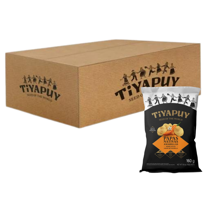 Papa Nativas Amarillas Picante TIYAPUY x 30g