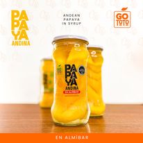 Pack Conserva de Papaya andina en almibar Go Toto 12und x 560g