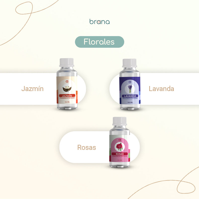 Fragancias para difusor Brana 30 ml - Aromas variados