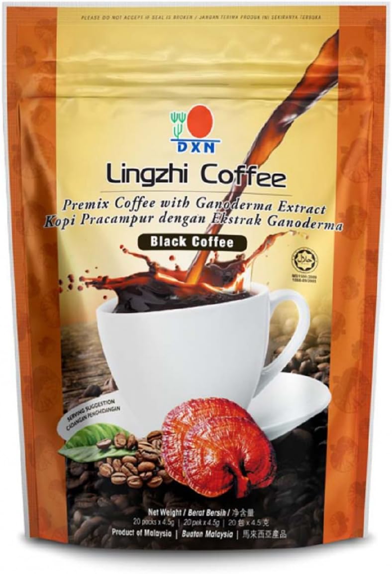 Cafe Negro 2 en 1 Lingzhi Coffe DXN  Ganoderma lucidum 90g