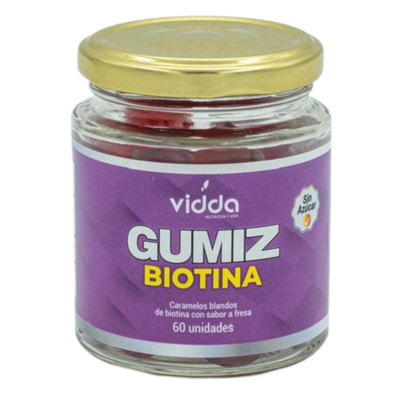 Gomas Gumiz Biotina 60 unidades