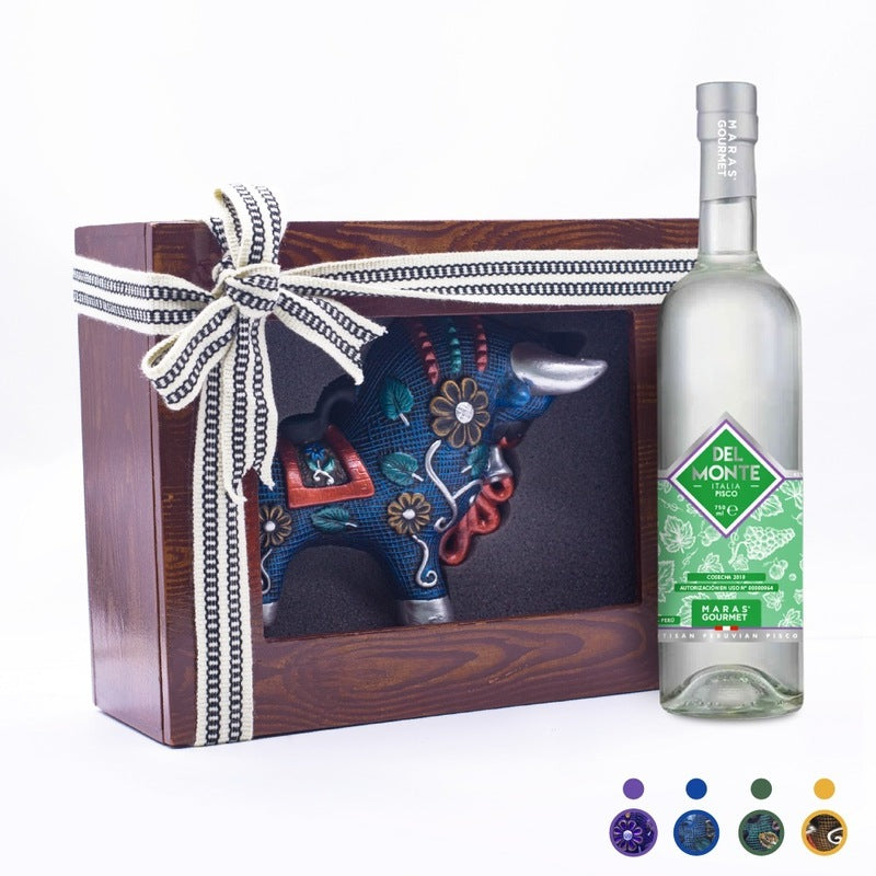 Pack  Torito de Pucará  + Pisco750 ml Maras Gourmet