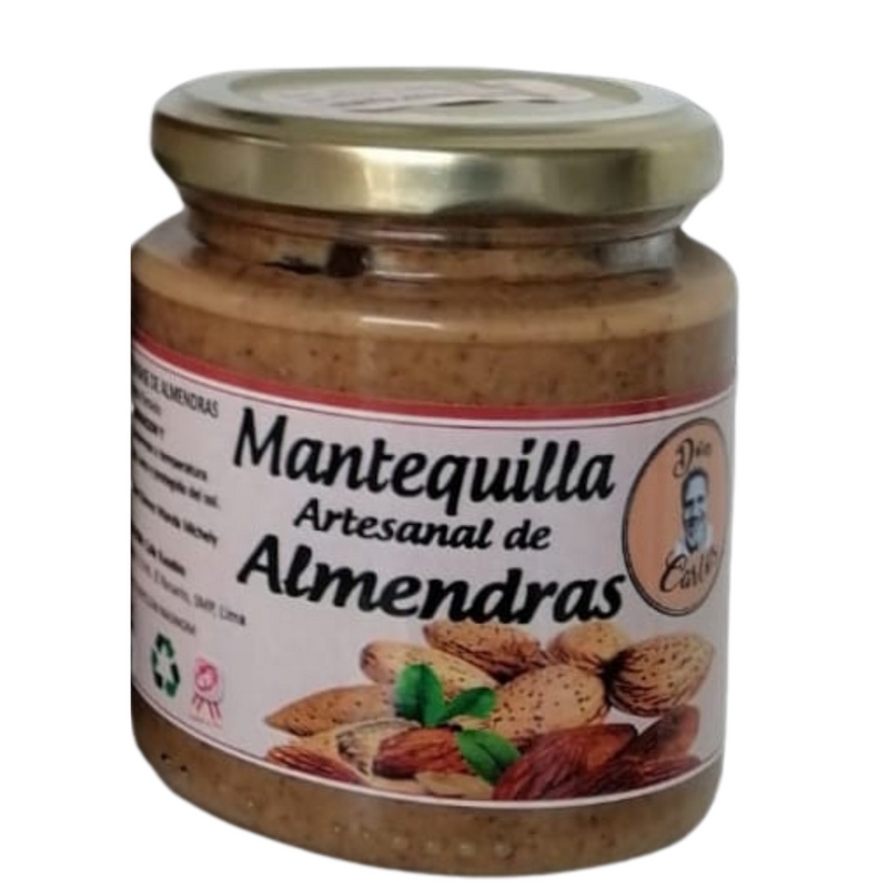 Mantequilla Artesanal Almendras Don Carlos 200gr