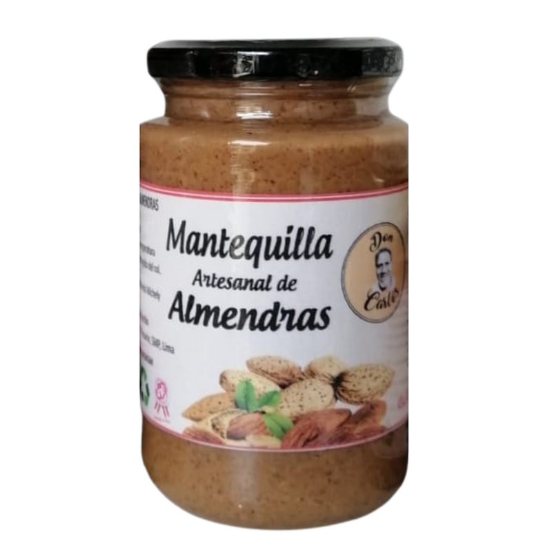 Mantequilla Artesanal Almendras Don Carlos 350gr