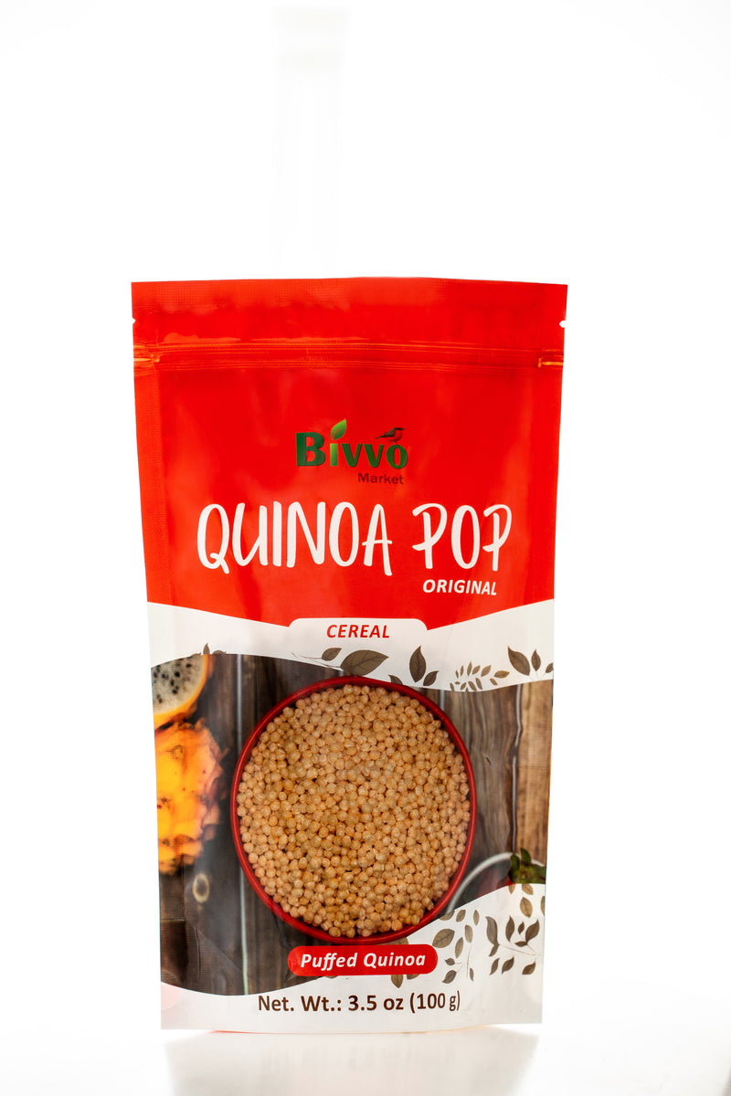 Cereal de Quinua Pop Original Bivvo Market 100g