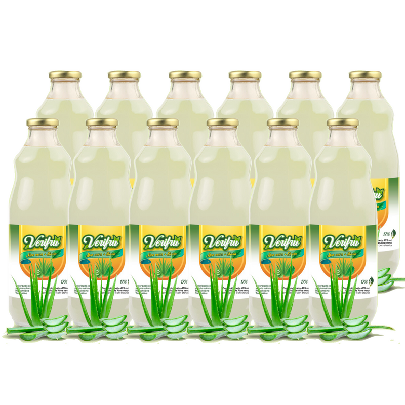 Bebida de Aloe Vera con Stevia Verifru Pack 12 x 475ml