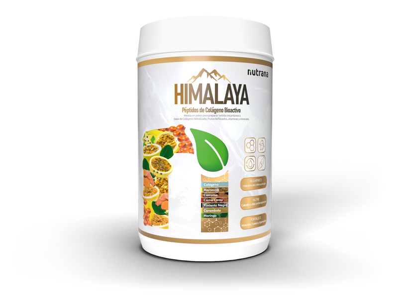 Colágeno Hidrolizado Bioactivo Himalaya Nutrana Frasco 300g