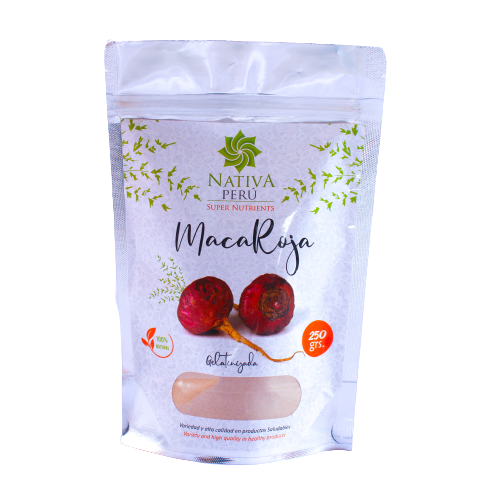 Maca Roja en polvo Nativa 250g