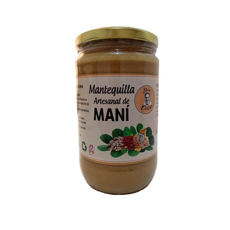 Mantequill Artesanal de Maní Don Carlos 800gr