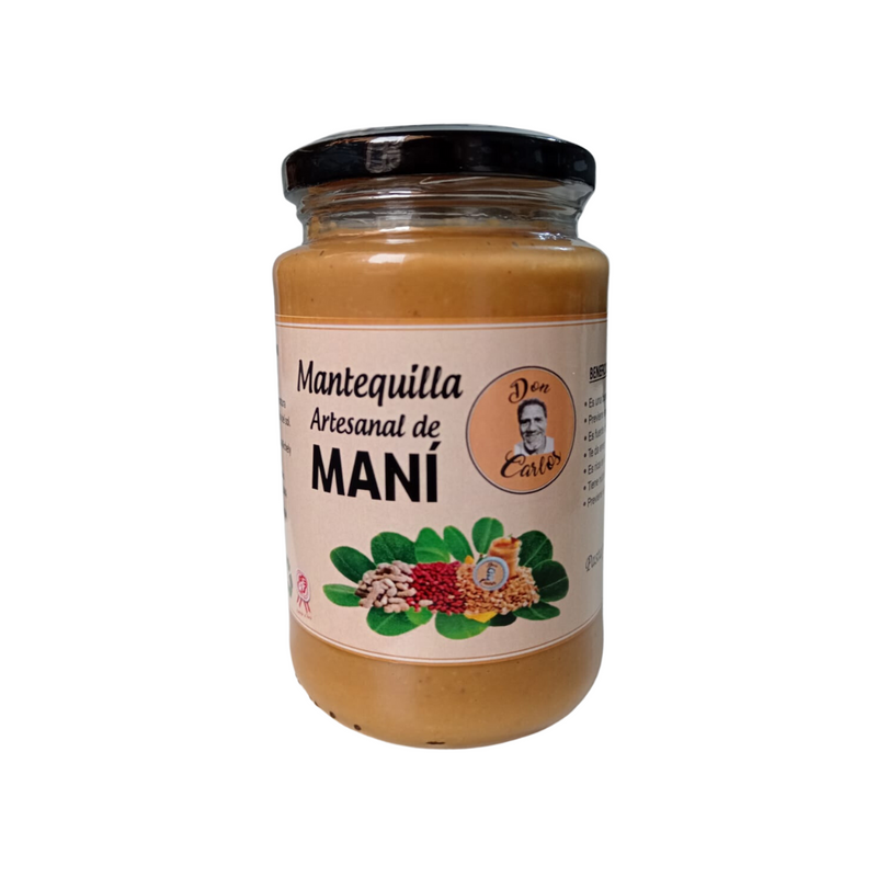 Mantequill Artesanal de Maní Don Carlos 350gr