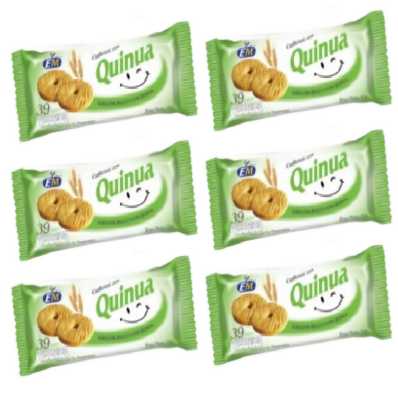 Pack Galleta de Harina de Trigo con Quinua EM 24und x 30 gr