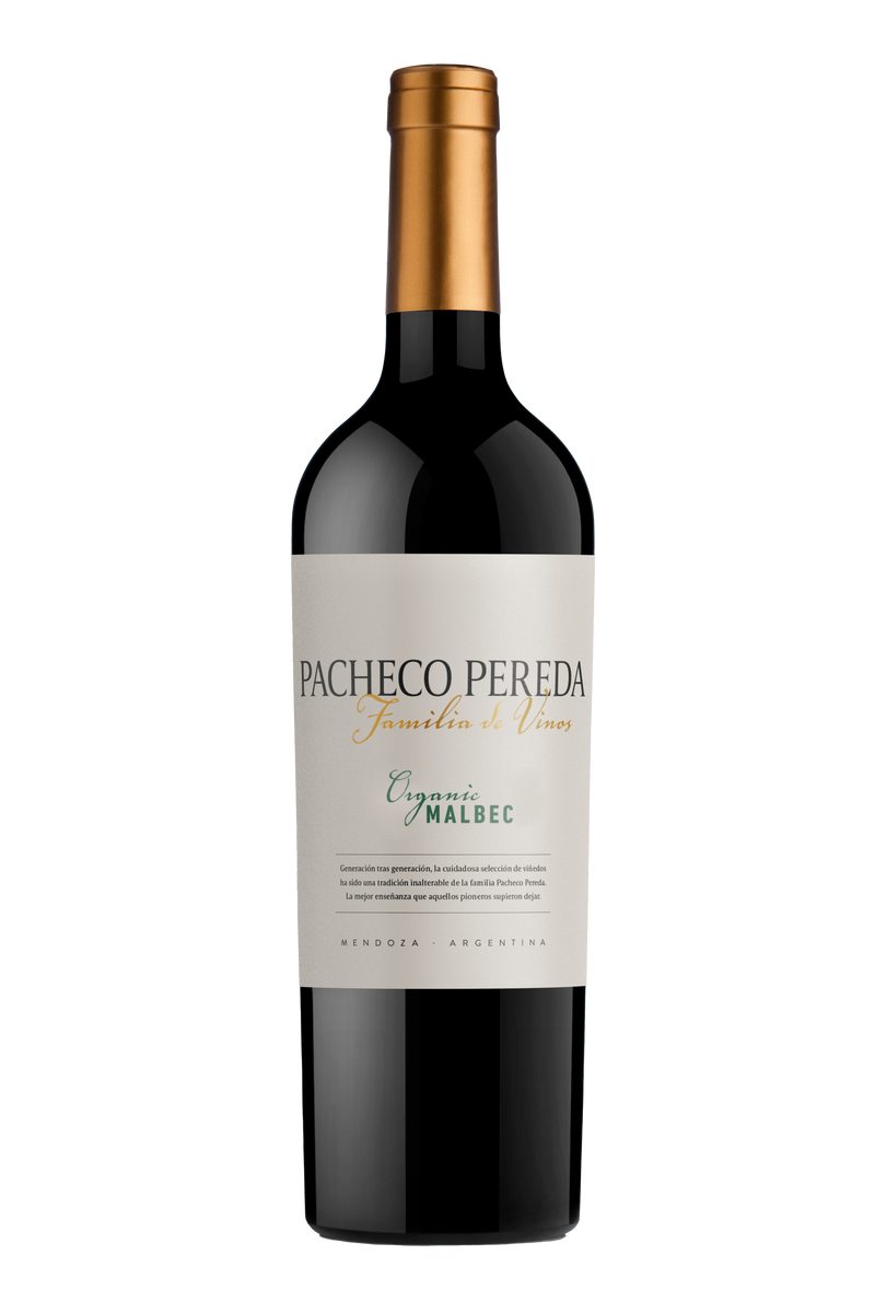 Vinos Tinto Fresco Malbec Organico 750 ml Familia Pacheco Pereda