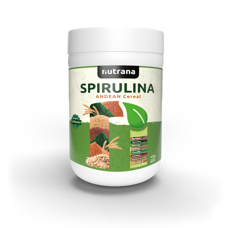 Espirulina Cereal Nutrana Frasco 450g