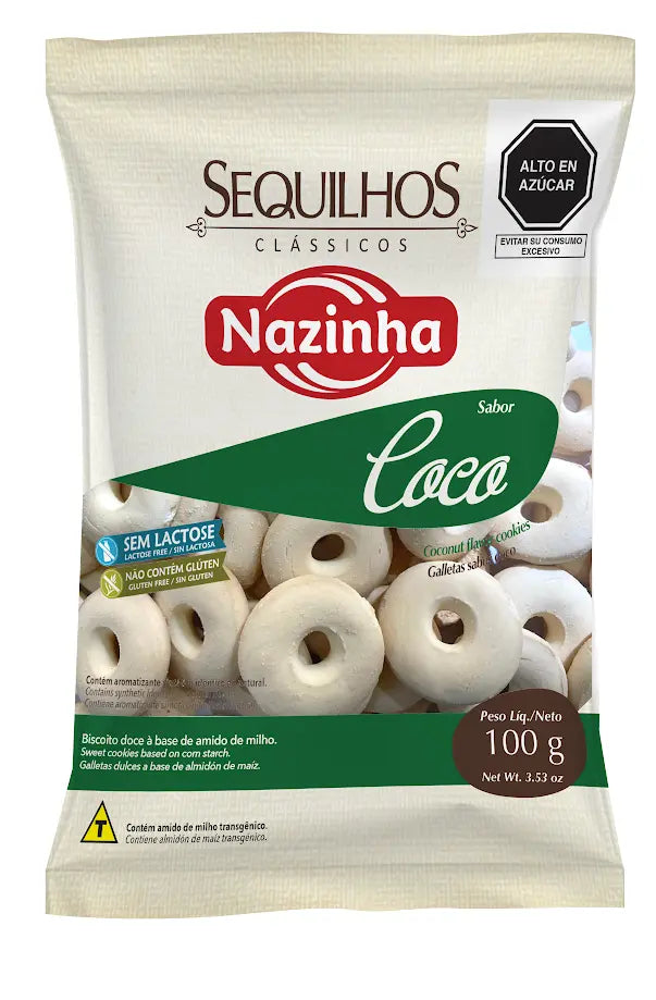 Galletas Dulces A Base De Almidón De Maíz Sabor Coco sin gluten CLARINA 200gr