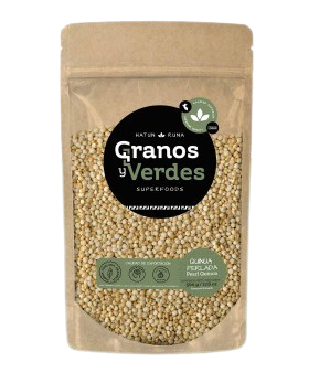 Quinua Perlada Granos y Verdes 500g