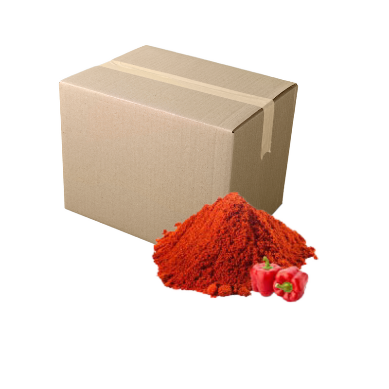 Pimiento en polvo caja de 20 kg