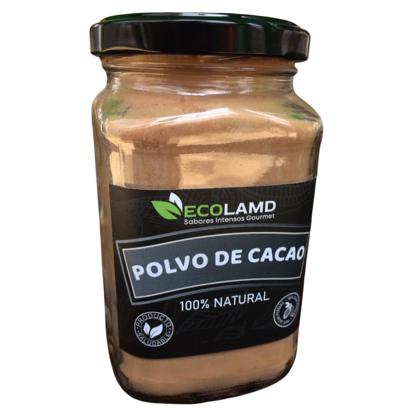 Polvo Natural de Cacao Ecolamd frasco 200g