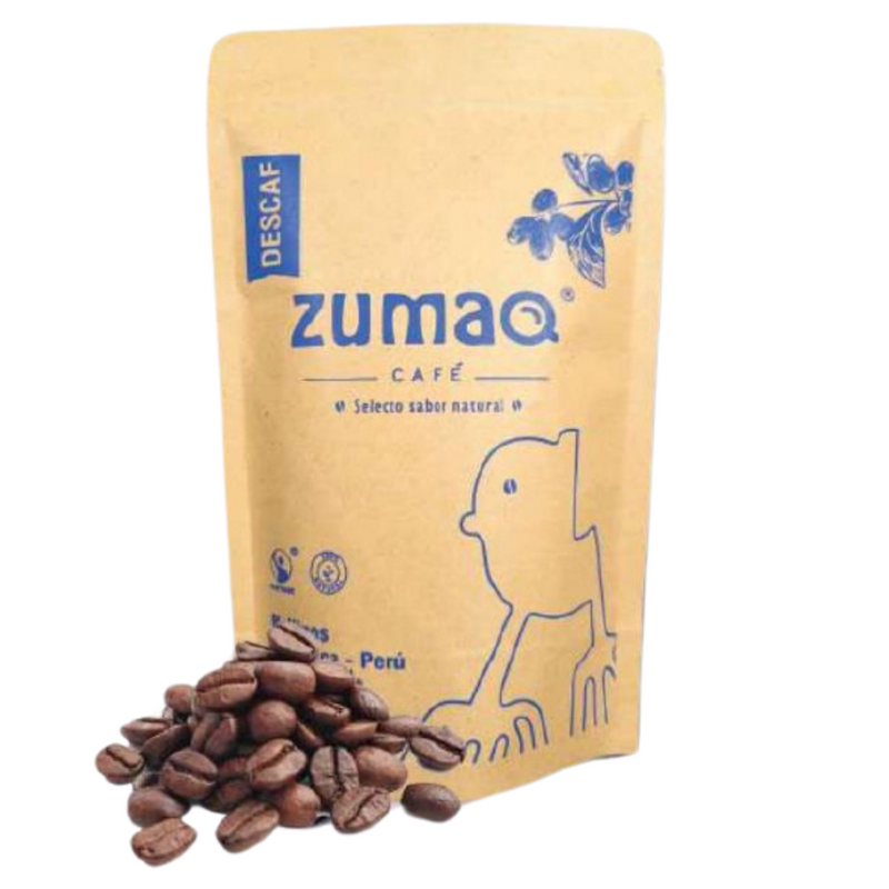 Café Descafeinado Tostado Francés Zumaq 250gr