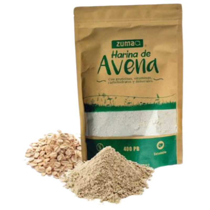 Harina de Avena Integral Sin Gluten Zumaq 850gr