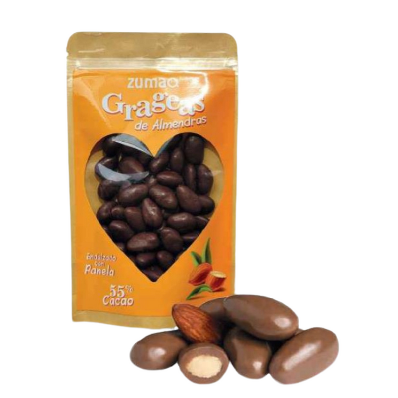 Grageas de Almendras 55% Cacao Zumaq 100gr