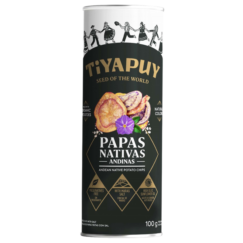 Papas Nativas Mixtas Tubo TIYAPUY x 100g