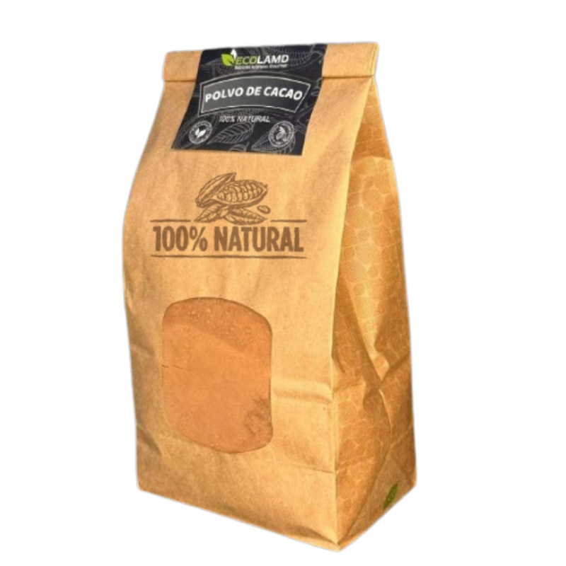 Polvo Natural de Cacao Ecolamd bolsa 200g