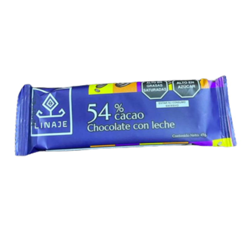 Barras de Chocolate con leche Linaje Pack 10 x 45g