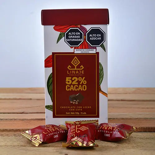 Bombones Chocolate Linaje Box Cacao 120g - 15 und