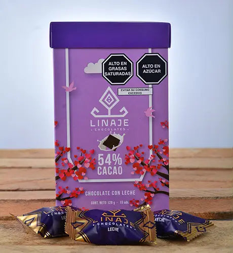 Bombones Chocolate Linaje Box Cacao 120g - 15 und