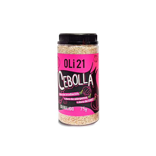 Cebolla Blanca Granulado OLI21 75 g Frasco