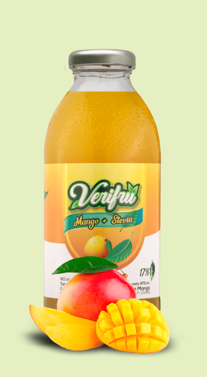 Bebida de Mango con Stevia Verifru Pack 12 x 475ml