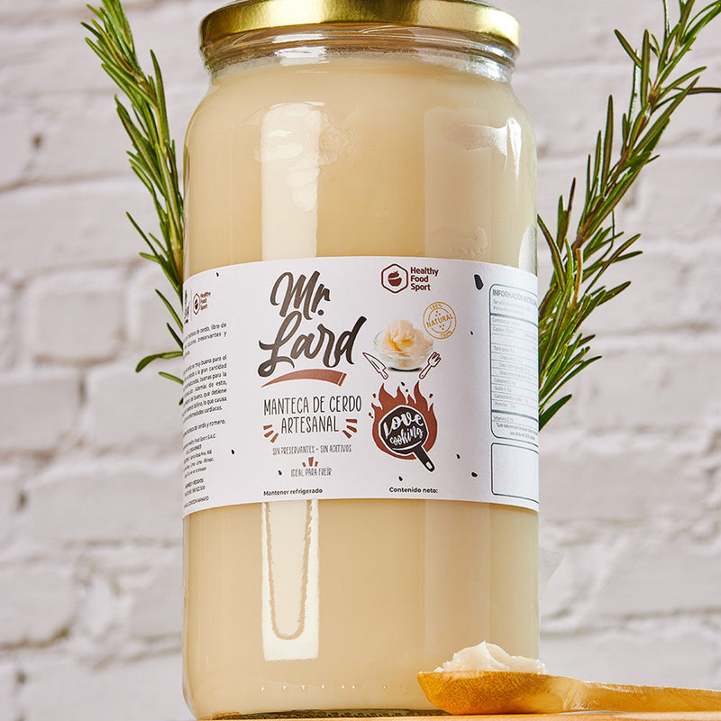 Manteca de Cerdo MR. LARD frasco 850g