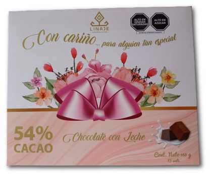 Bombones Chocolate Linaje Estuche 160g - 20 x 8g