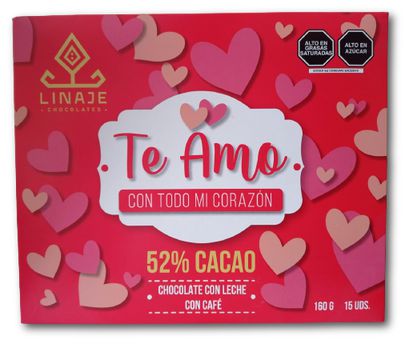 Bombones Chocolate Linaje Estuche 160g - 20 x 8g