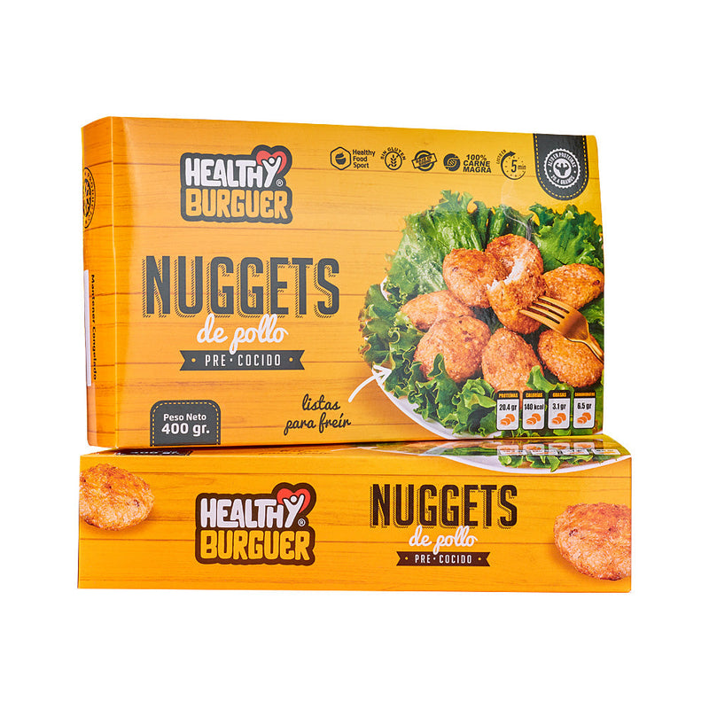 Nuggets Artesanales De Pollo Burguer 400g