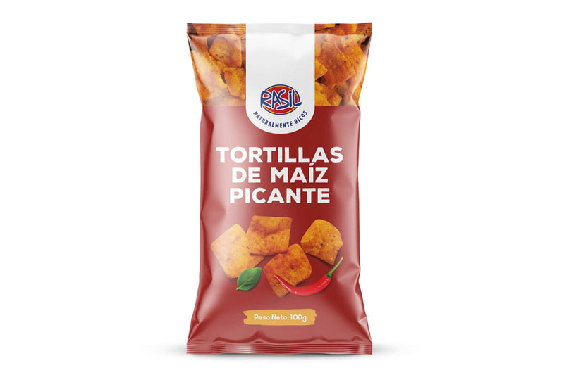 Tortilla Picante RASIL 36g