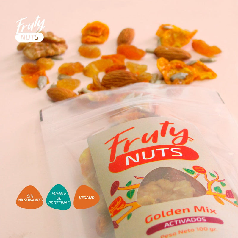 Frutos activados Golden Mix Fruty 100 g