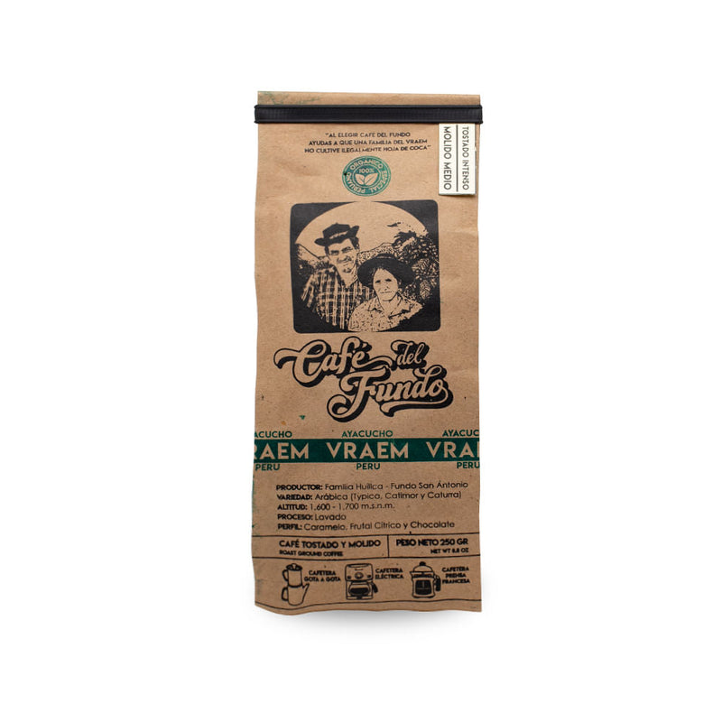 Café del Fundo Tostado Intenso Molido Medio 250g