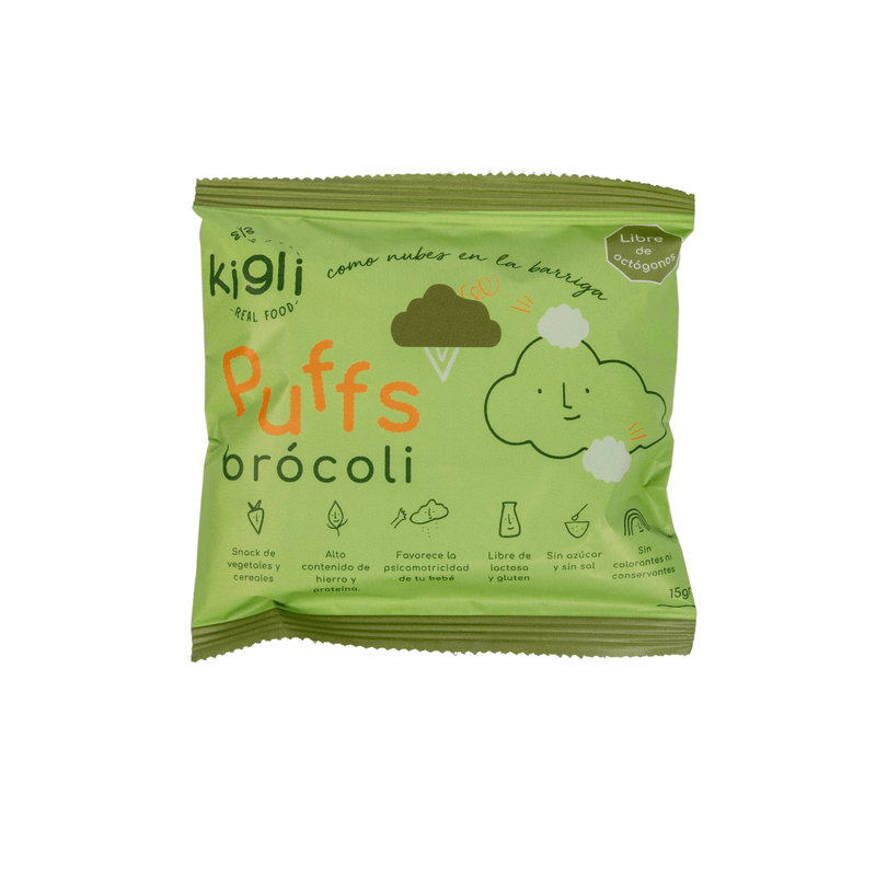 Puff de lentejas con brócoli 15g