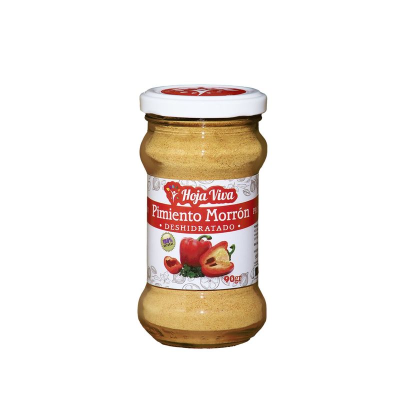 Pimiento Moron Deshidratado Hoja Viva Frasco 90g