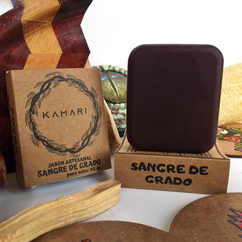 Jabón natural de sangre de grado Kamari 95g