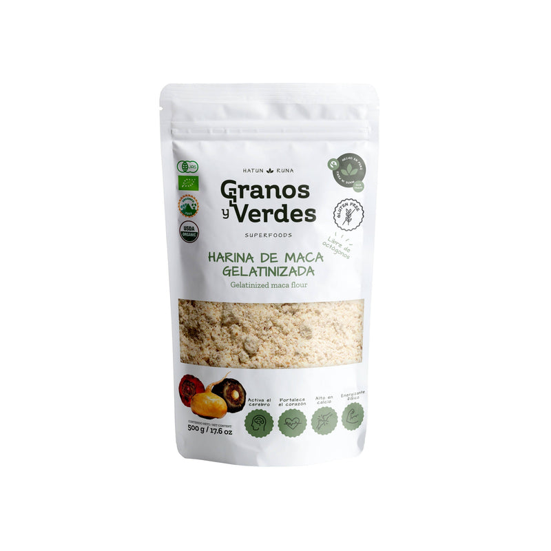 Harina de Maca Granos y Verdes 500g