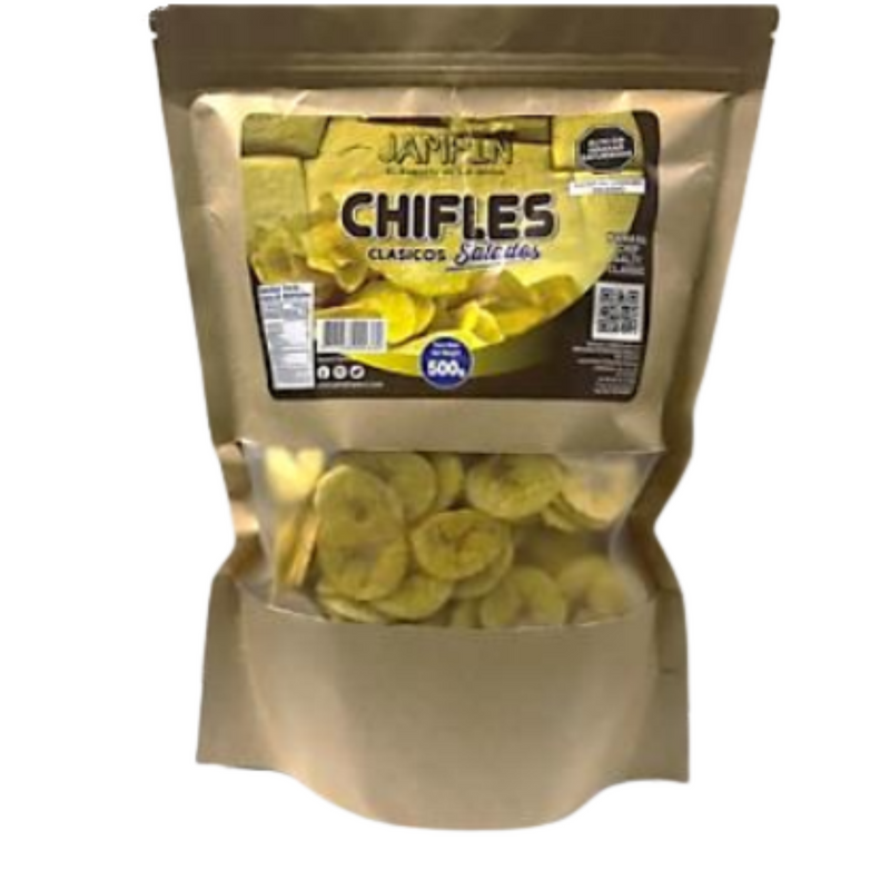 Chifles Clasicos Salados  Jampin 200g