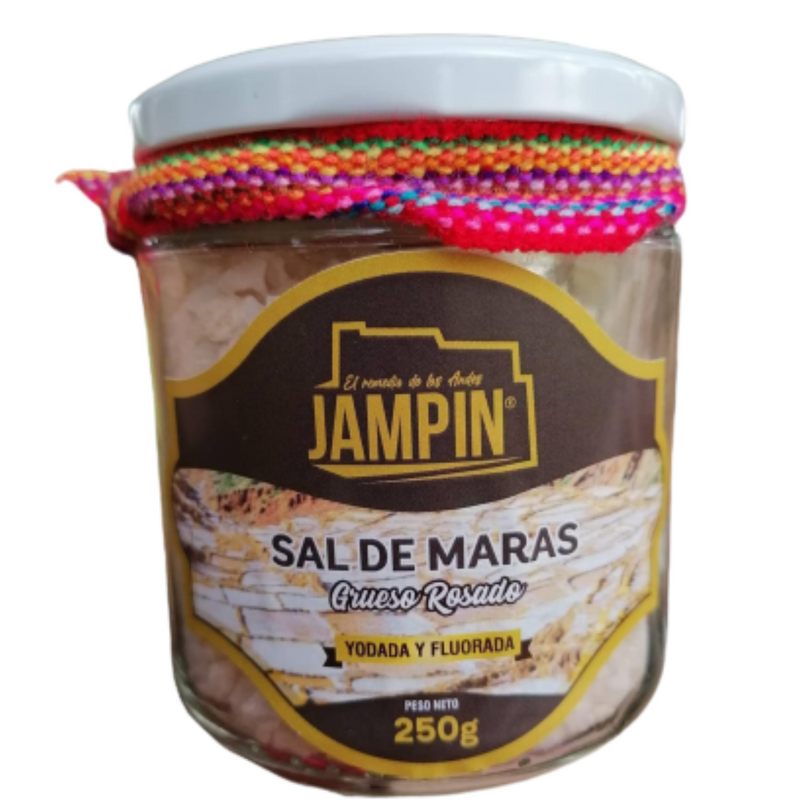 Sal de maras rosado grueso  Jampin 250g